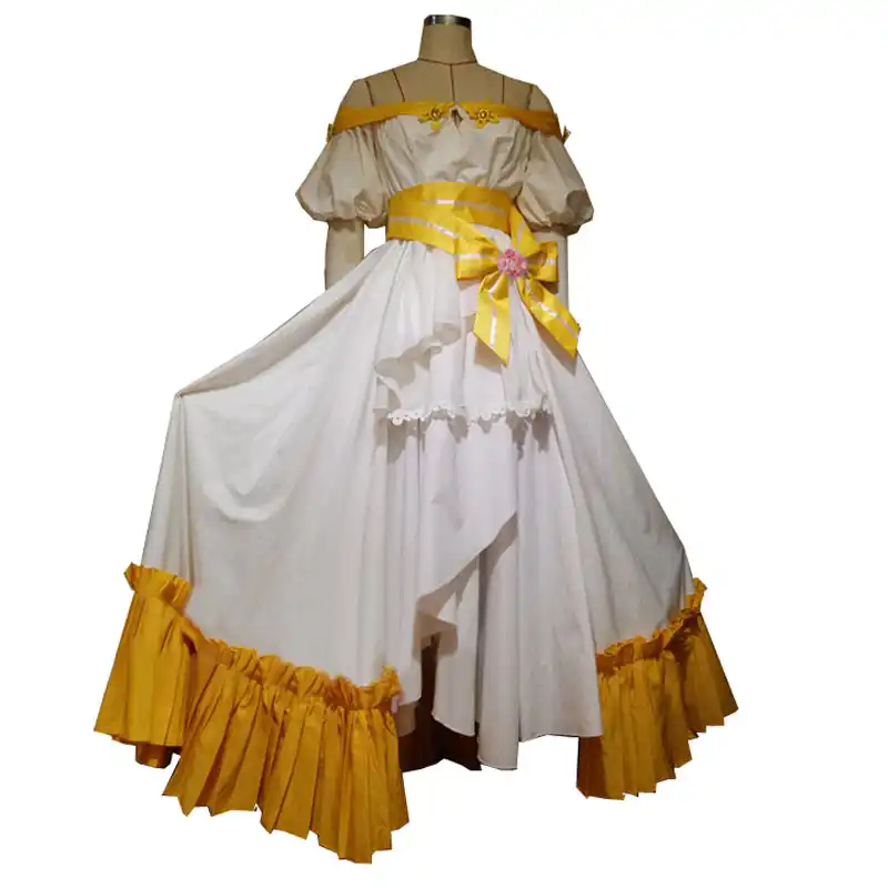 Final Fantasy Xiv Ff14 Spring Dress Miqo Te Cosplay Costume Outfit 4 Color Can Choose Anime Costumes Aliexpress