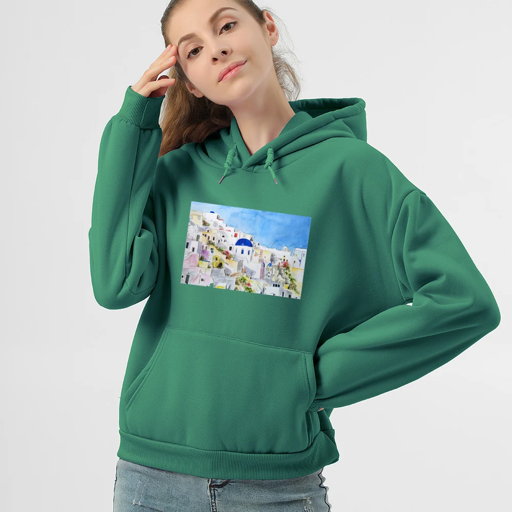 

Women Harajuku Hoodies Winter Kpop Graphics Printed Sweatshirts Casual Loose Plus Size Female Pullovers Streetwear Korean Blouse