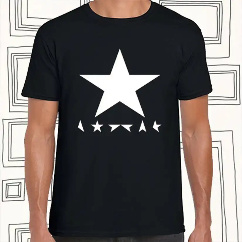 David Bowie Blackstar Album Cover Men'S 