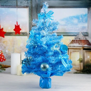 

Christmas tree, decor, 50 cm, blue
