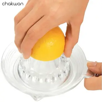 

New Glass Lemon Squeezer / Manual Lime Citrus Squeezer Kitchen Juicer Chakwan