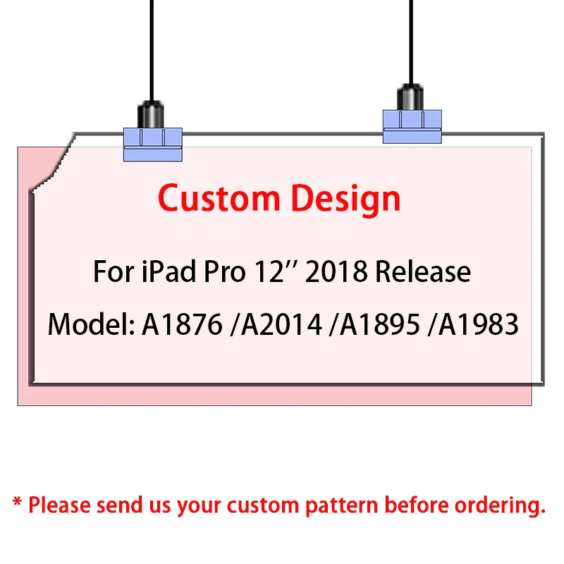 Чехол MTT для iPad Pro 12,9 дюйма 3rd Gen из искусственной кожи, чехол-подставка с мультяшным граффити, Магнитный смарт-чехол с беспроводной зарядкой - Цвет: CAMEL