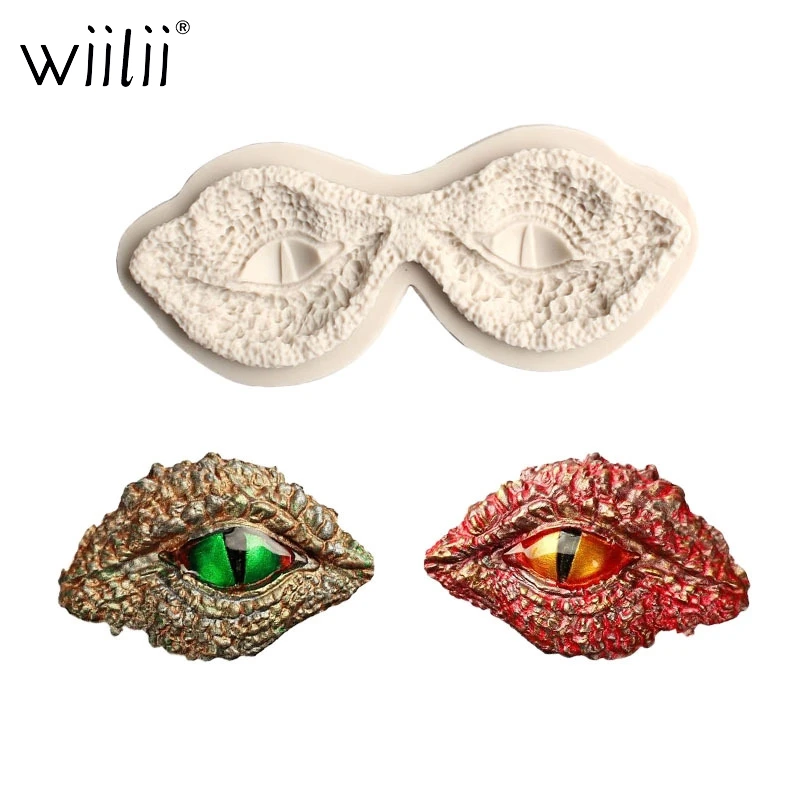 

1Pcs Longan Dragon Claw Dragon Scale Liquid Silica Gel Mold Clay Gypsum Decorating Tool Cookie Pastry Baking Tools