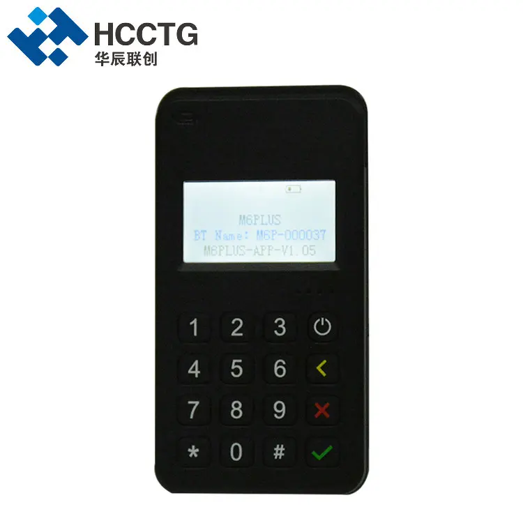 PCI EMV L1 & L2 Сертифицированный Bluetooth терминал платежа POS с поддержкой Msr контактный