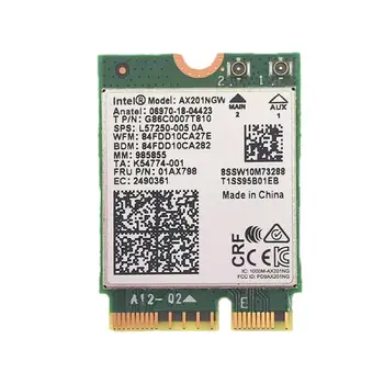 

Dual Band 2400Mbps Wireless For Intel AX200 NGFF M.2 Bluetooth 5.0 Wifi Network Card AX200NGW 2.4G/5G 802.11ac/ax Better 9260