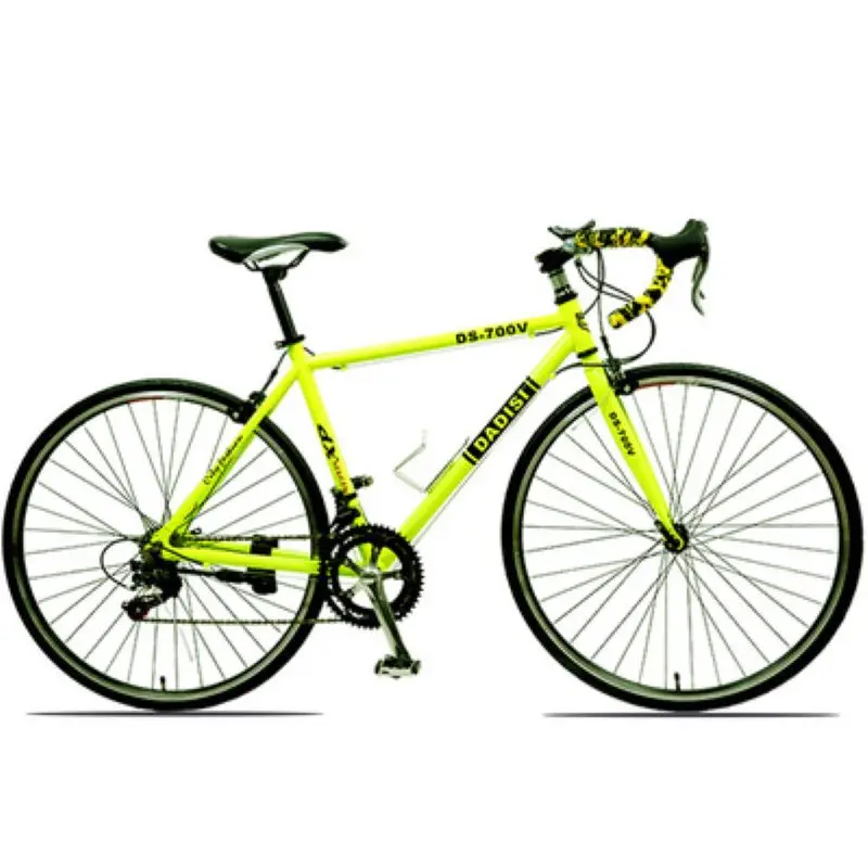 Aluminum Alloy Road Bicycle Bending Handlebar 14 speed racing/ 21/30 speed Adult and Students Double V Brake