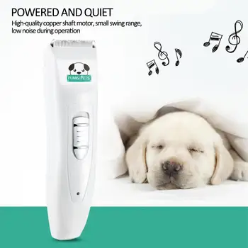 

Pet Hair Trimmer Dog Shaver Cat Hair Cutter Fashionable Useful Practical Titanium Ceramic Grooming Puppy Comb Electric Clipper