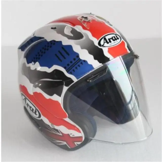 ARAI мотоциклетный шлем гоночный шлем беговые полушлем мужские и женские солнцезащитные шлемы - Цвет: 12