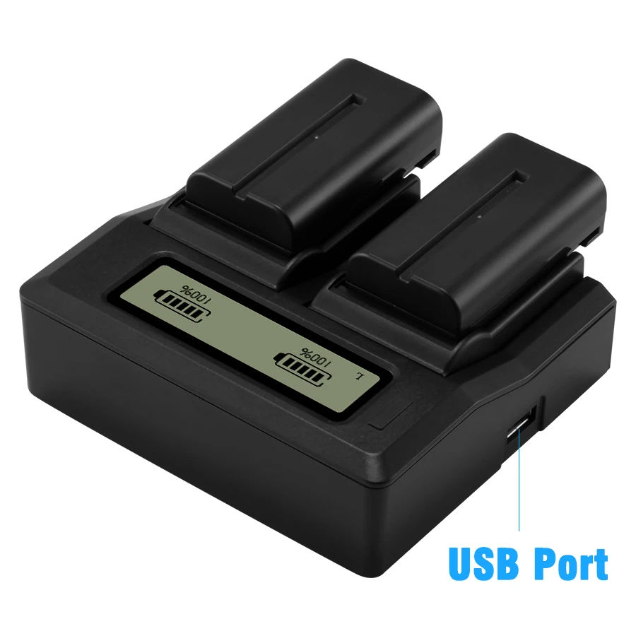 Mamen перезаряжаемый NP-F550 NP F550 NPF550 NP-F570 NP F570 цифровой батарейный блок 2650 мАч+ lcd двойное зарядное устройство для sony GV-D200 D80