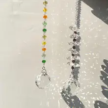 Высокое качество прозрачное 30 мм Хрустальное окно солнцезащитный Ловец коллекция бисера Suncatcher домашний декор Радужный производитель, 2 упаковки/комплект хрустальные призмы