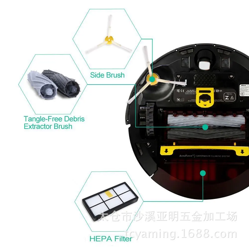 Suitable for IRobot Roomba 800 900 Series 8 Pieces Amazon Hot Selling AliExpress Hot Selling