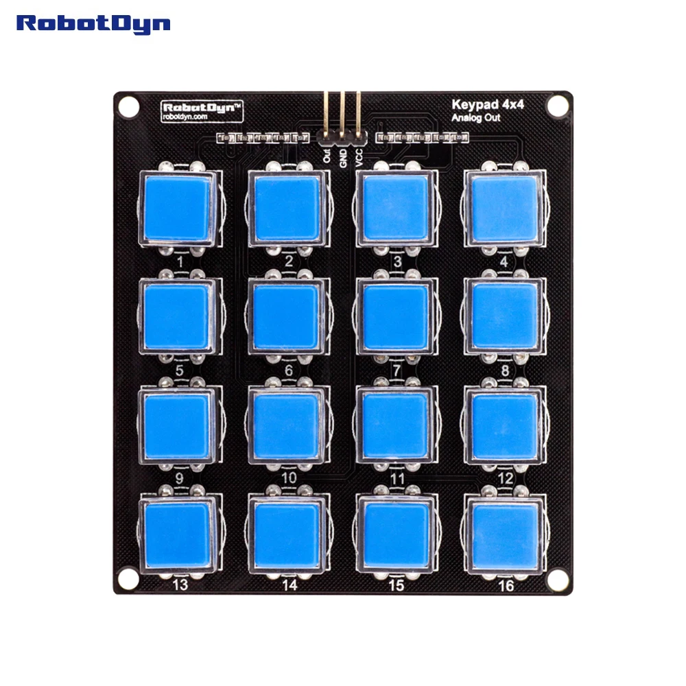 PHOTO==TOP==0G-00004912==Mod-ButtonKeypad4x4==Assembled