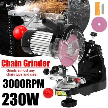 Buy 230W 145mm 8 Inches Power Chain Saw Sharpener Grinder Machine Garden Tools Portable Electric Chainsaw Sharpener