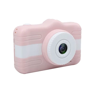 

1PC Kids Camera Cartoon Camera Front and Rear Dual Portable Digital Camera Toy Camera Educational Playthings for Teens Children