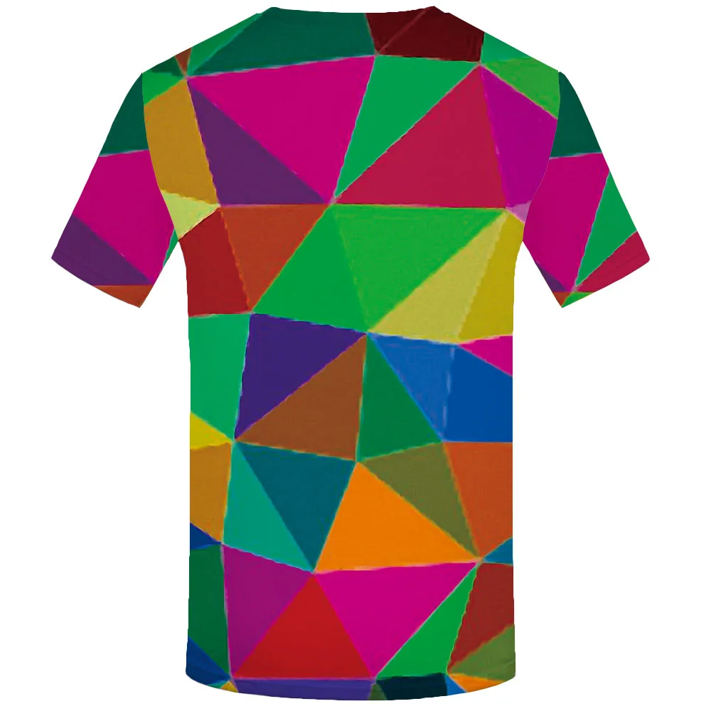 3d футболка Rubik'S Cube Футболка мужская тетрис Футболка с принтом психоделические футболки Повседневная красочная футболка с принтом Harajuku забавная футболка s