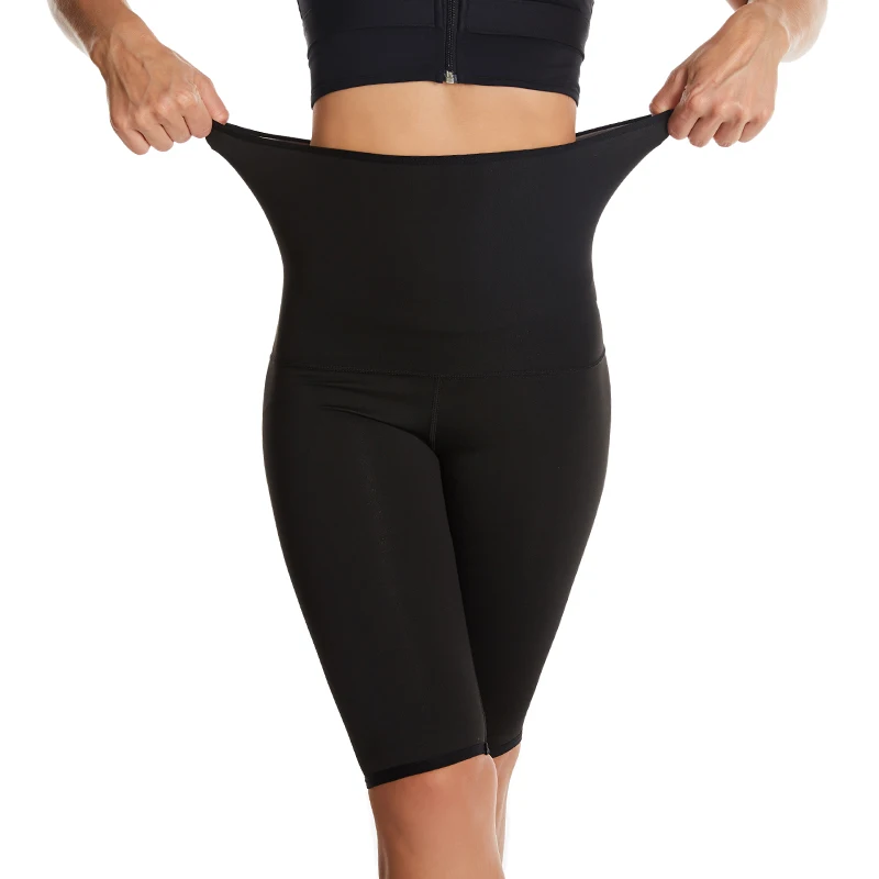 best shapewear for tummy 2022 Women Hot Thermo Pants Sauna Sweat Short Pant Hot Sweat Pants Body Shaper Slim Butt Lifter Tights Tummy Control Panties body shaper
