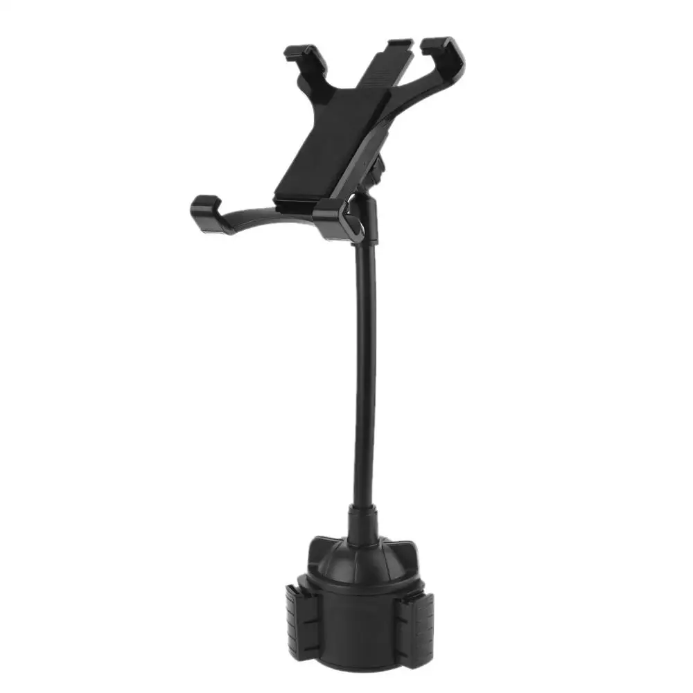 

Gooseneck Car Cup Holder Mount Adjustable Flexible Neck Cradle for 7-12\" Tablet D08B