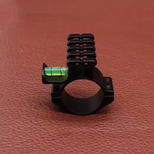 Тактический 25,4/30 мм диаметр Кольцо с возможностью монтирования с уровнем пузырьков духов подходит 20 мм Пикатинни Вивер рельс для охоты