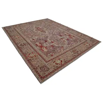 

240x307 Cm Purple Handmade Oushak Rug-8x10 Ft