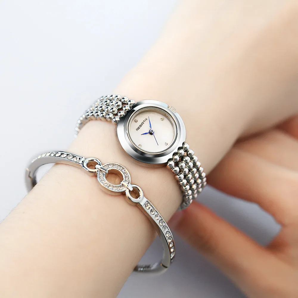 

Rebirth Li bo fu Table Re202 Quartz Waterproof Bracelet Watch