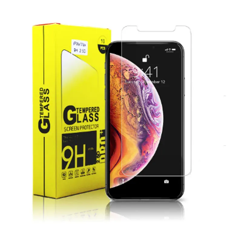 

2.5D 9H Tempered Glass for iPhone 12 Pro Max Screen Protector for iPhone 11 Pro XR XS MAX 8 7 6 Plus