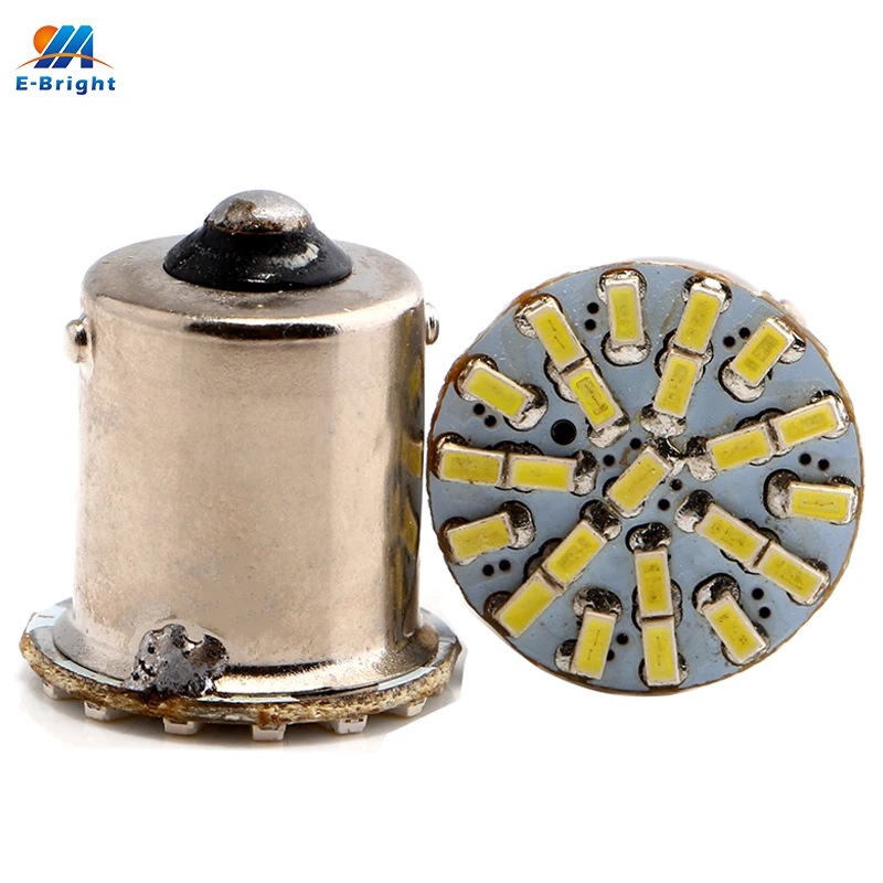 YM E-Bright 10 шт. 1156 P21W BA15S BAU15S PY21W 1157 P21/5 Вт BAY15D BA15D 3020 Светодиодный автомобильный сигнал поворота авто светильник лампы, работающего на постоянном токе 12 В, белый цвет