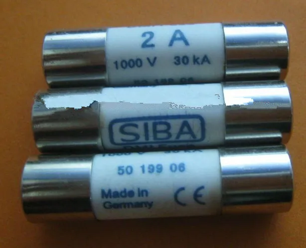 Предохранители: 5019906 2A 1000V aR 10*38
