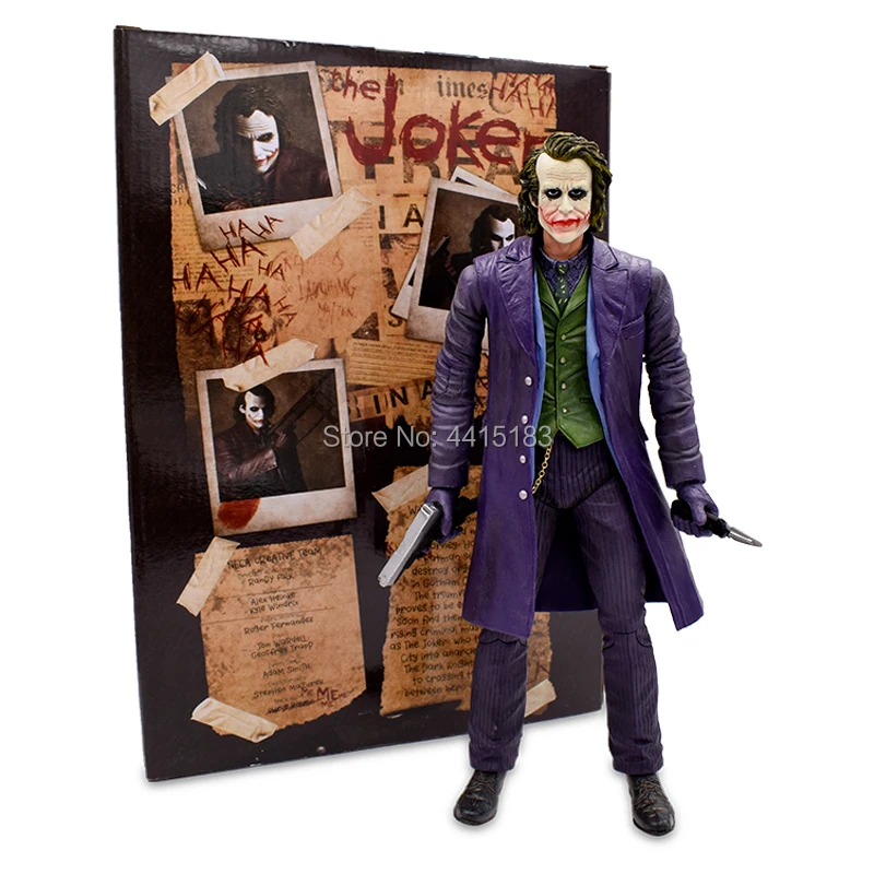 12 ''31 см NECA Джокер Бэтмен Brinquedos артикулярная подвижная фигурка Веном ПВХ Коллекционная модель игрушки детские подарки