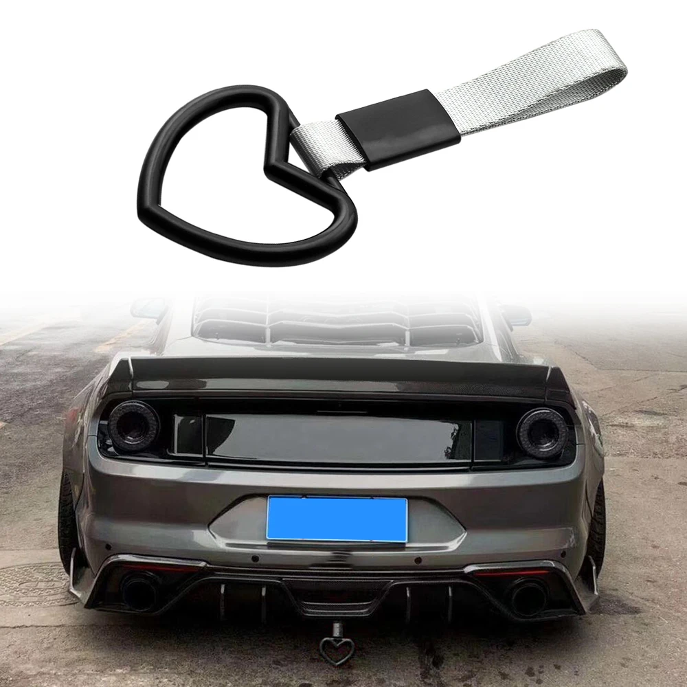 Auto Accessories Tsurikawa Ring Heart JDM Train Bus Handle Hand Strap Drift Charm Strap Drift PVC Plastic