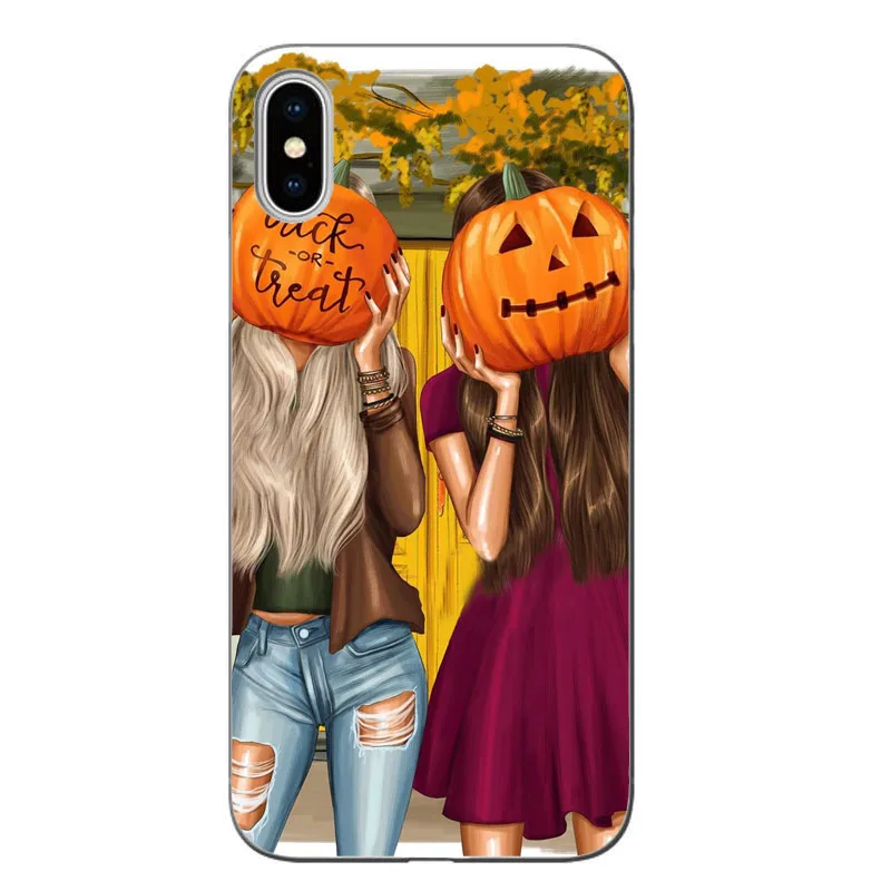 Модный черный коричневый Чехол для девочки кофейного цвета для IPhone X 11 XS MAX XR 8 7 6 6s Plus 11PRO MAX Женский жесткий чехол для ПК