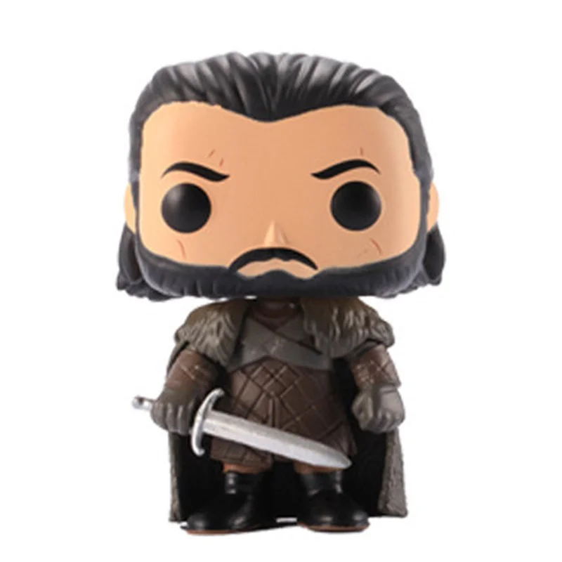 FUNKO POP Песнь Льда и Огня футболки с принтом, футболки с Джоном Сноу из игры престолов, отрубей, Серсея, TORMUND винил экшн модели игрушки для детей, подарок - Цвет: 59