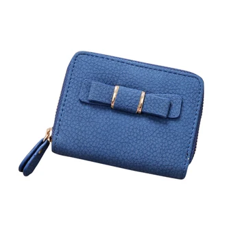 

Small Fashion Credit ID Card Holder Slim Leather Wallet With Coin Pocket Man Money Bag Case For Men Mini Women Business Purse