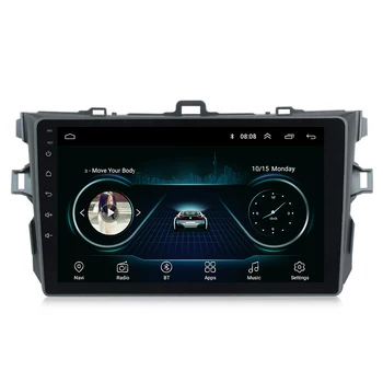 

For Toyota Corolla 2007 2008 2009 2010 2011 2012 2013 Android 9.0 RDS Radio Bluetooth GPS Navigation System Car Radio Stereo