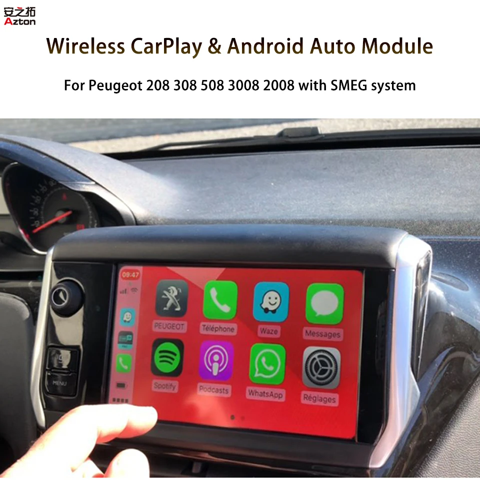 Carplay peugeot 308