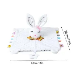 Luxury Newborn Plush Animal Comfort Blanket - Soft Baby Gift (Rabbit)