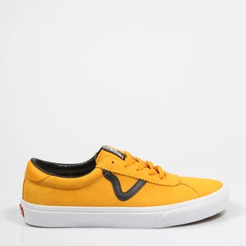

VANS SNEAKERS VANS SPORT YELLOW VN0A4BU6 XW31 Yellow Split Leather Man-YELLOW ZAPATILLAS Hombre 71644