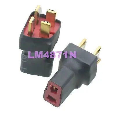 

DHL/EMS 50 LOTS T-Plug Deans Style Parallel RC Battery ESC Connector Adapter 1F2M No Wire -d2