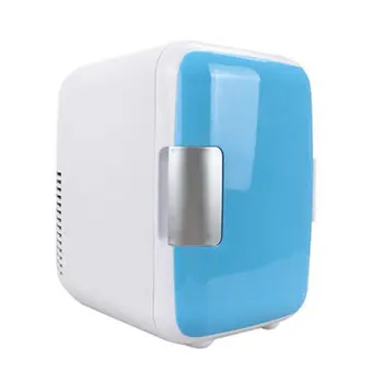 

4L Car Refrigerator Mini Refrigerator For Car Silence Hot And Cold Use Multiple Storage Compartments 1 Pcs