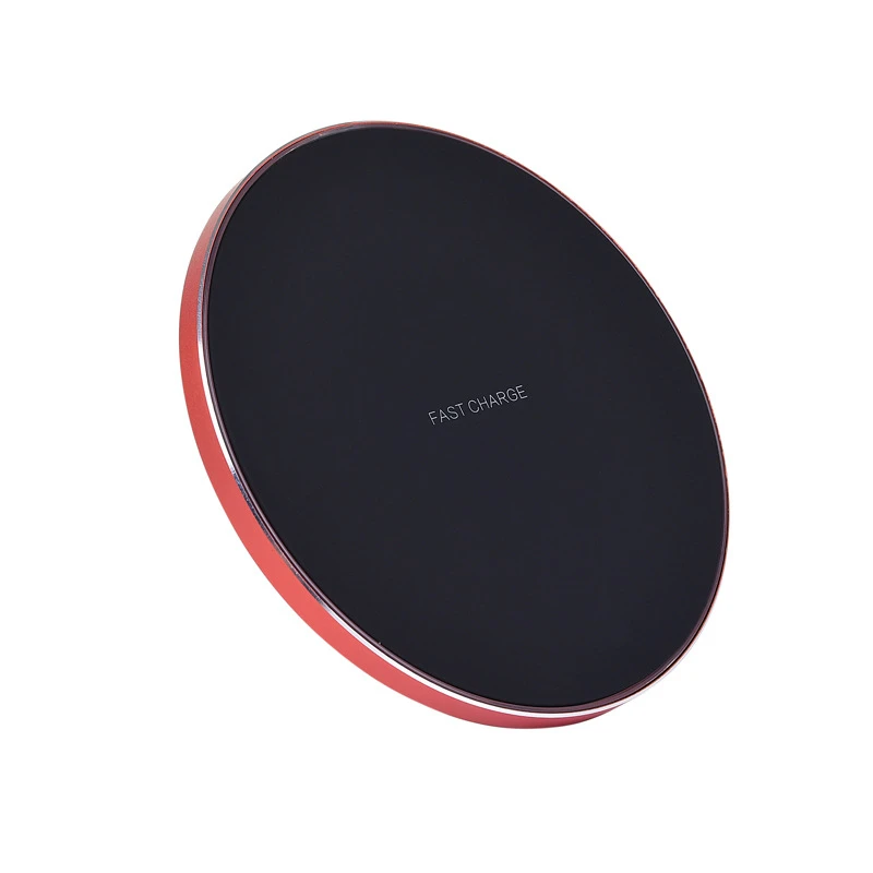 Gy 68 Wireless Charger Qi 10 W Quick Charger 9 V Ultra Thin Wireless Charger For Iphone X Aluminum Alloy Mobile Phone Chargers Aliexpress