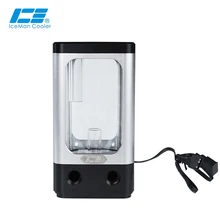 IceManCooler – réservoir d'eau DX5 120, 5v, 3 broches, ARGB, supporte le contrôle de la carte mère, argent, blanc, noir, haute qualité, vendeur fortement recommandé