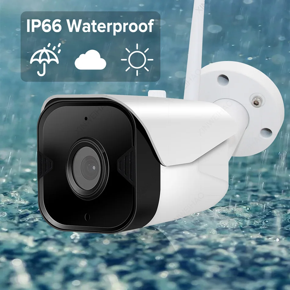 2MP IP камера Wifi 1080P Беспроводная камера Проводная P2P CCTV пулевидная камера наруэного наблюдения ночного видения с Miscro sd-слотом для карт Max 128G