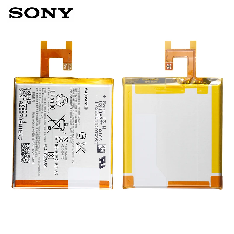 Sony LIS1551ERPC телефон Батарея 2330 ма-ч для sony Xperia M2 Aqua S50h/E3 двойной D2302 D2203 D2403 D2212 D2202 D2202
