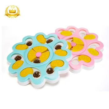 

Dog Puzzle Feeder Toy Puppy Treat Dispenser Puzzle Slow Feeder Dog Toy Dog Training Games Feeder With Non-Slip YDHS