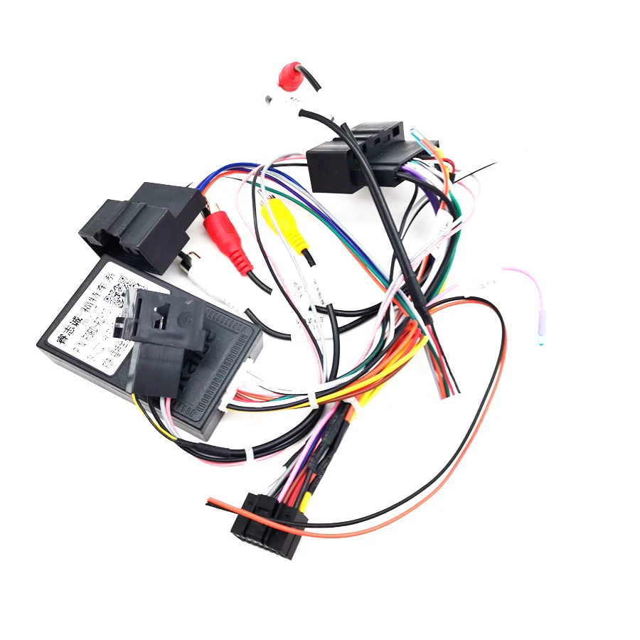 for Ford Focus F150 Ranger 16PIN Car Android  Audio Power Cable  Wiring Harness with Canbus Box