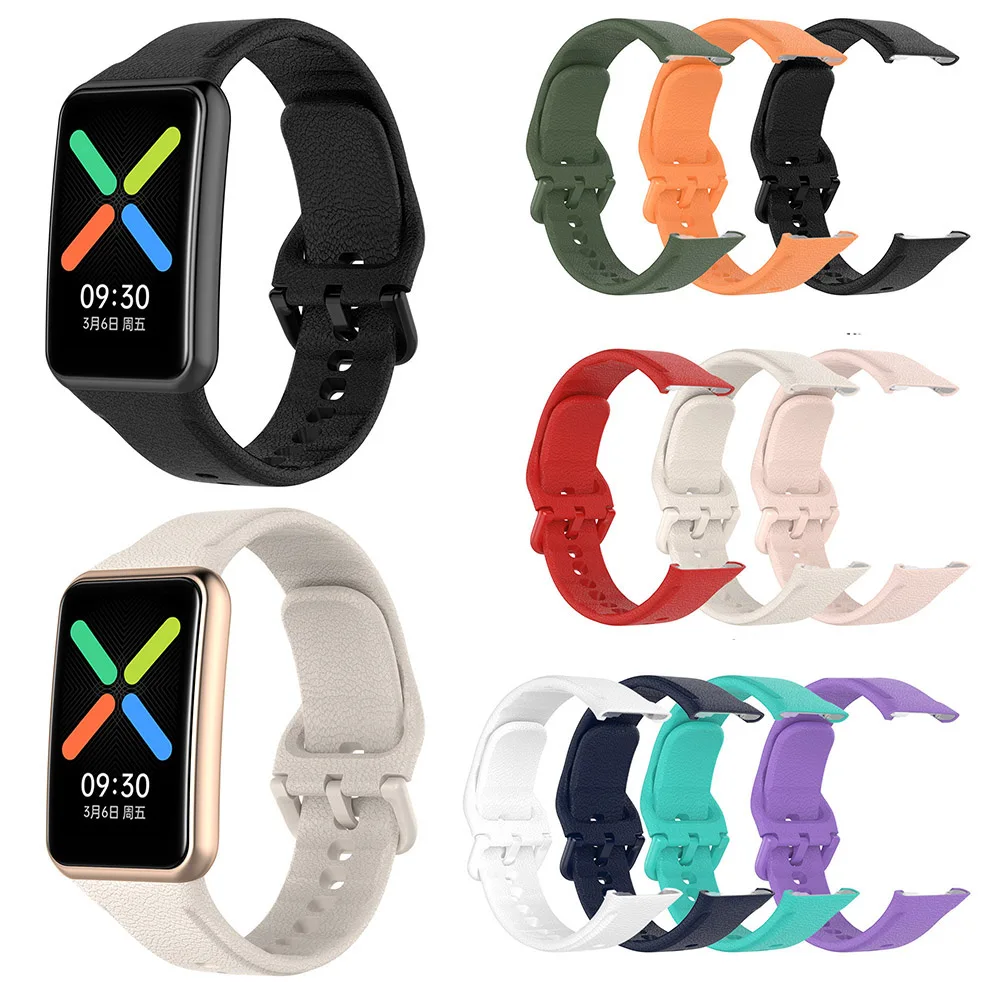 

Silicone Watchband Strap For Oppo Watch Free Bracelet Wristband Accessories