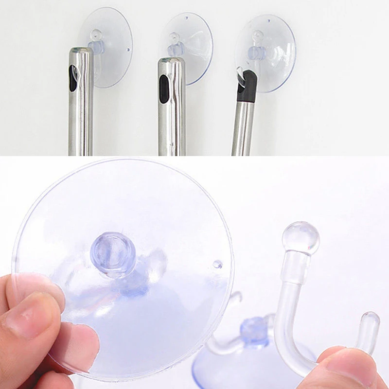 Прочные прозрачные настенные крючки на присоске вешалка для любого набора