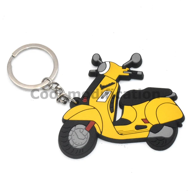 llavero moto carbon fiber keychain for vespa sprint gts 300 primavera 946  sei giorni Motorcycle Accessories llaveros para hombre - AliExpress