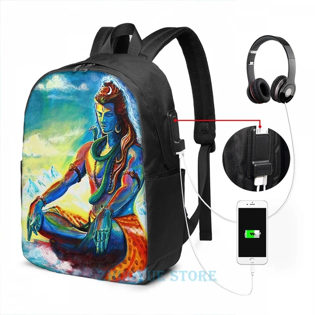 Amazon.com: Lord Shiva Hinduism Hindu Deity Hindi Mahadev Mahadeva Tote Bag  : Clothing, Shoes & Jewelry