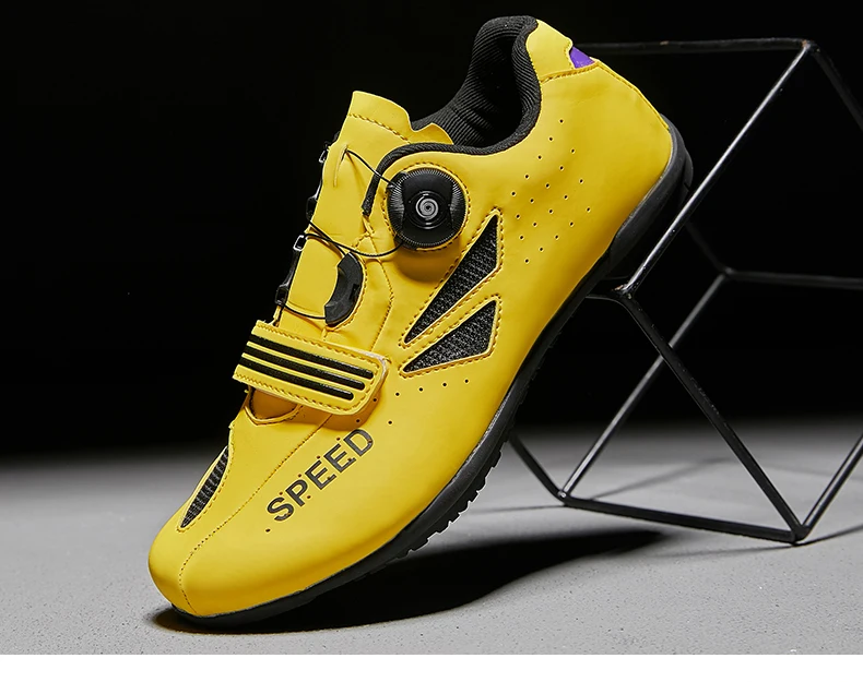Road Cycling Shoes Sapatilha Ciclismo Bike Men Non-Locking Racing Breathable Ultralight Professional Bicycle Sneakers Women