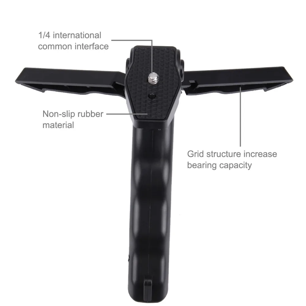 PULUZ PKT46 для DJI OSMO Карманный карданный камеры смартфон фиксирующий Зажим складной штатив с зажимом с 1/4 дюймовым держателем кронштейн